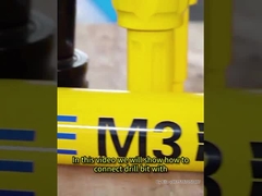 कोर ड्रिलिंग रिग के लिए उच्च दबाव 150 मिमी 200 मिमी ब्लास्ट होल ड्रिलिंग बिट डीटीएच हैमर बटन बिट्स