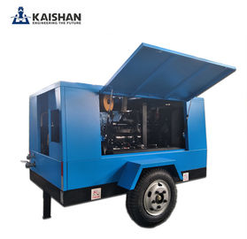 Kaishan पोर्टेबल डीजल पेंच प्रकार एयर कंप्रेसर ऊर्जा कुशल