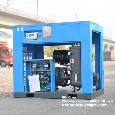 इलेक्ट्रिक 55kw 100hp 10m3/min 8 बार हवा कंप्रेसर रोटरी गैस कंप्रेसर BK55-8G